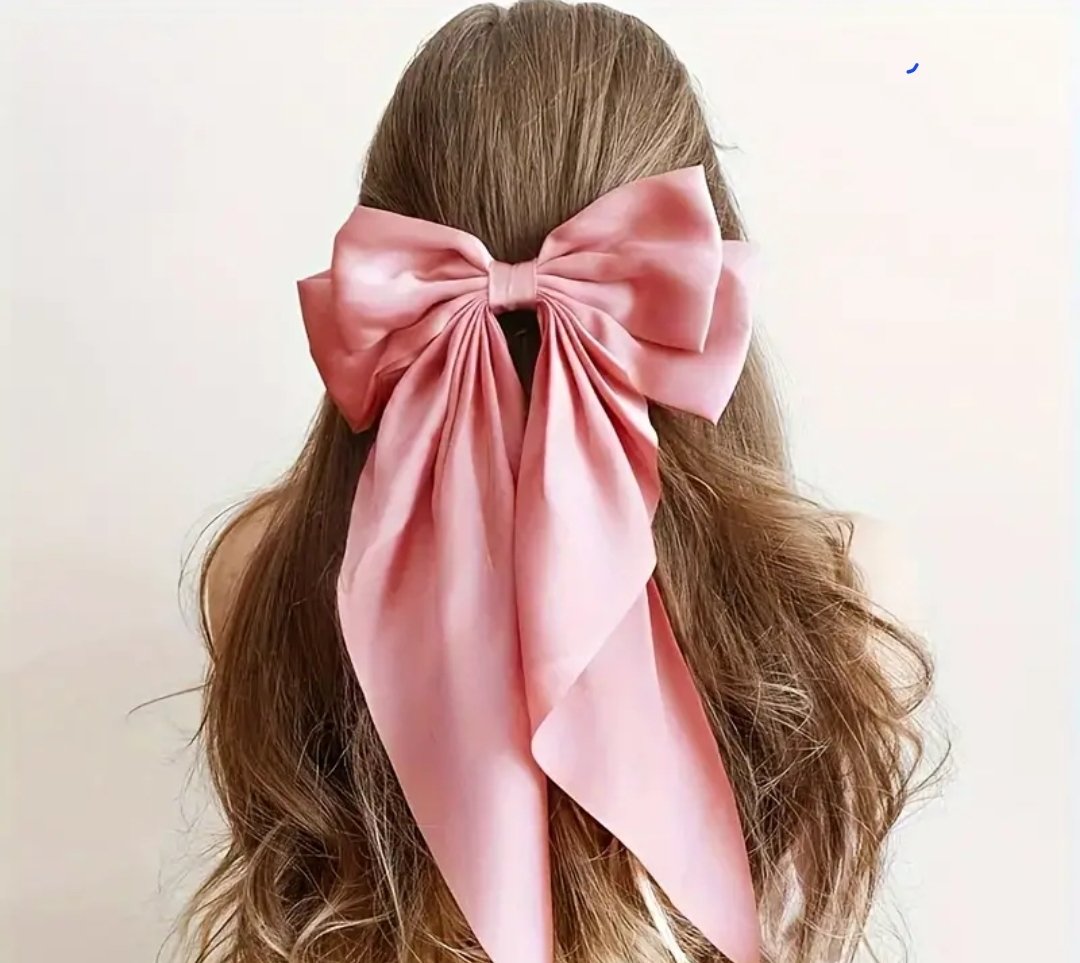 Handmade Spring Clip Bow