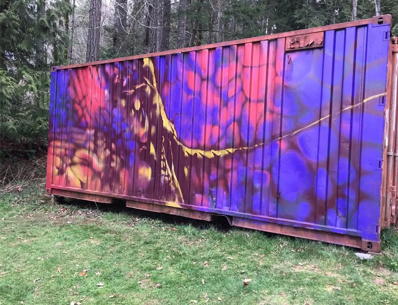 Salt Spring Mural, 2021. Salt Spring Island, B.C. 