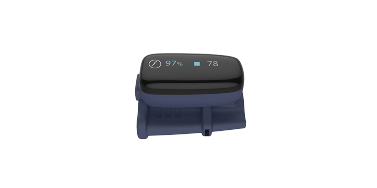 SleepImage home sleep test finger device, used in home sleep apnea testing.