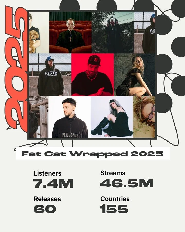 FAT CAT WRAPPED 2025

Thank you to all of our incredible management and touring artists, as well as our wonderful team for another successful year taking the music we love throughout Asia Pacific and beyond 🚀

@avanceofficial @bainbridgeofficial @do