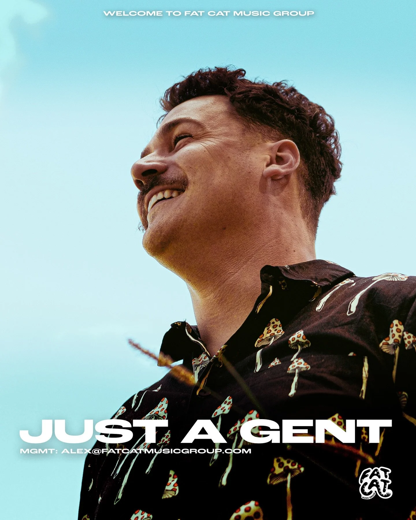 Fat Cat Music Group is thrilled to welcome JUST A GENT to our management roster.

After achieving household name status in his home market, playing every major festival, embarking on multiple soldout hard ticket tours, and earning extensive radio sup