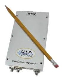 SCPC satellite modem interface module used for dedicated satellite communications and trunking services.