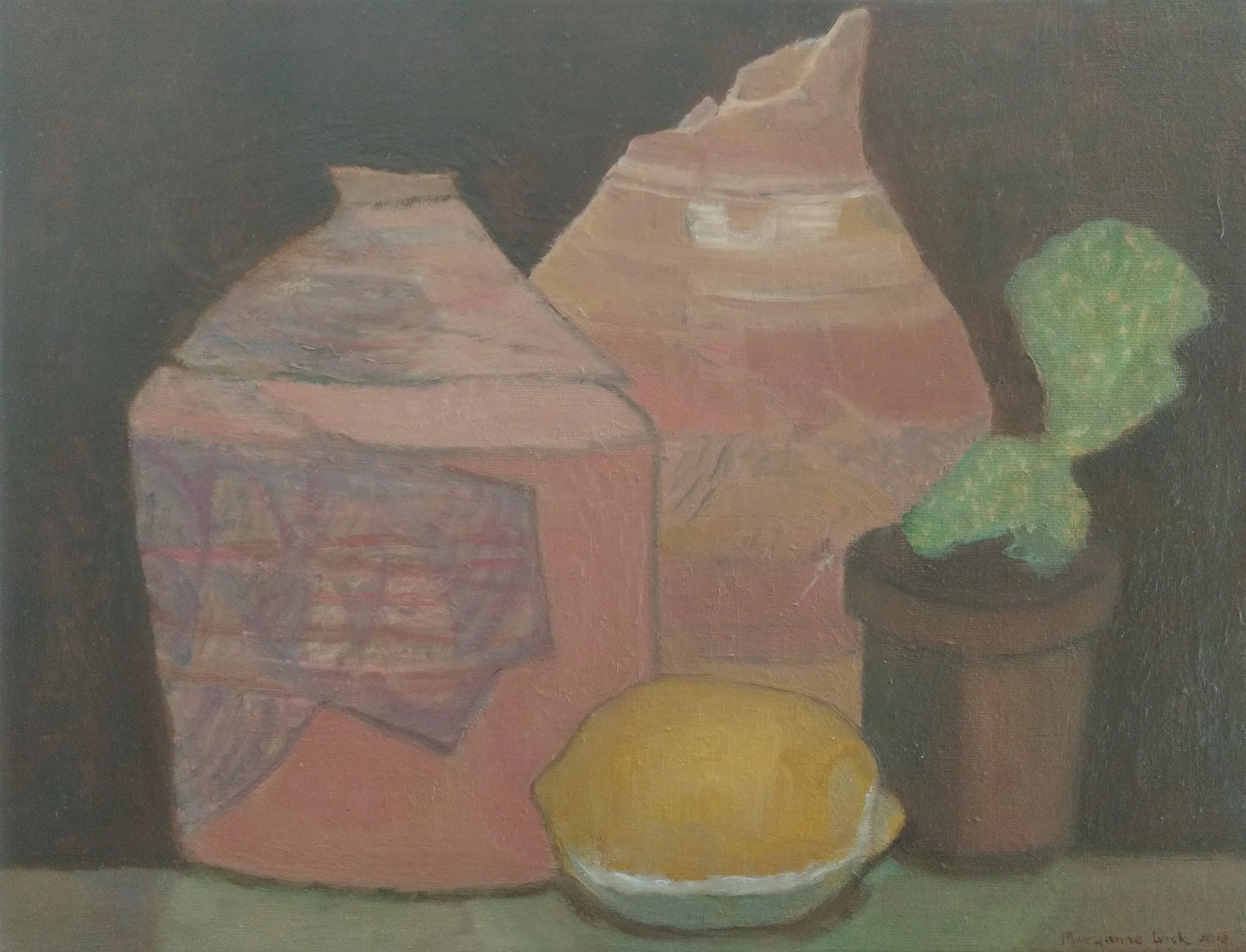 MARYANNE WICK | Naturaleza muerta con limon oribundo