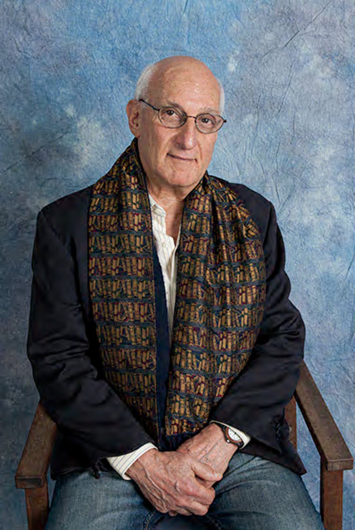 JUNO GEMES | Portrait of David Malouf in the Light Room at The Sydney Writers Festival, Hickson Road 2008