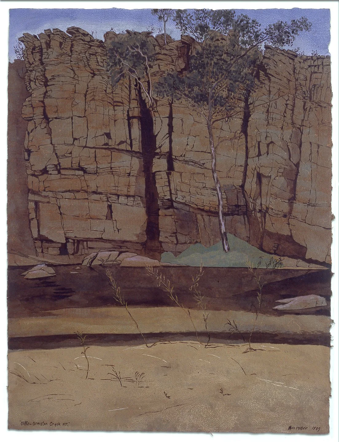 MAX MILLER | Cliffs, Ormiston Creek, NT 1989
