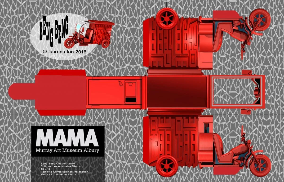 LAURENS TAN | Beng Beng Cutout 2016