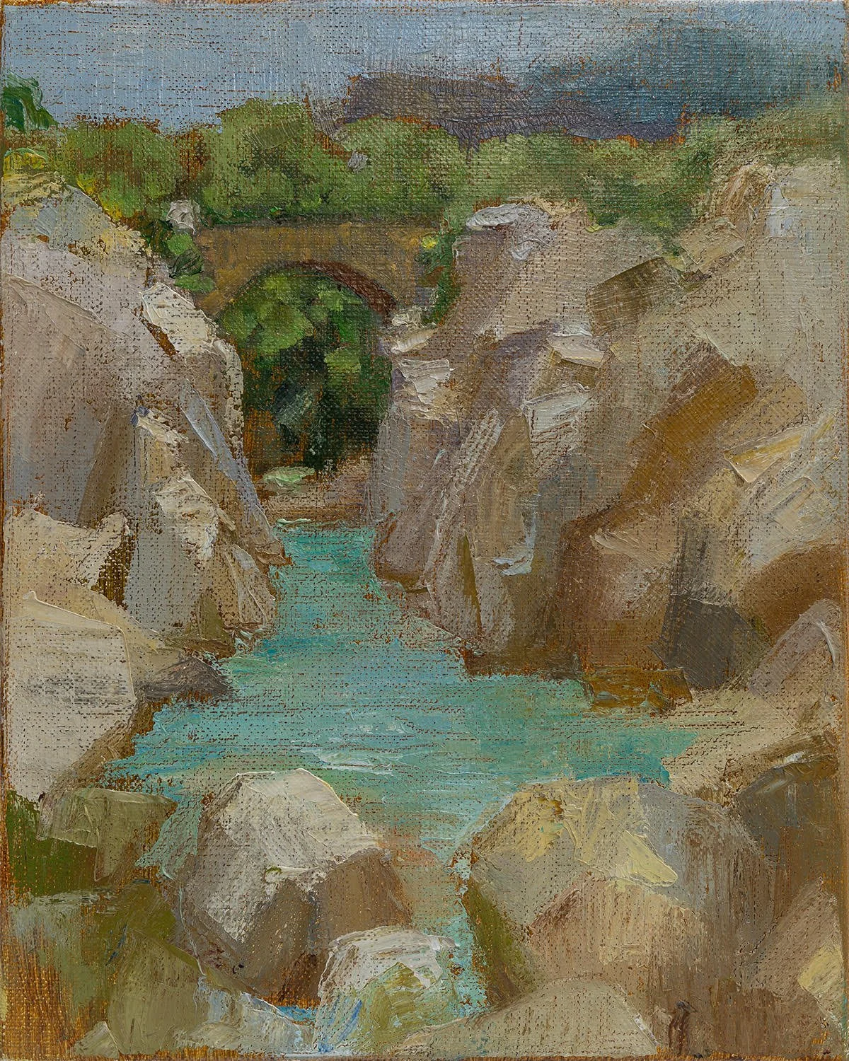 Kaye Mahoney | RIVERINE #3 – PONT DE LA CÉRISE (Bridge of Cherries)
