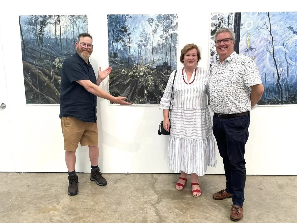 Art Atrium Exhibition Opening – Phillip Edwards – Beautifully Broke