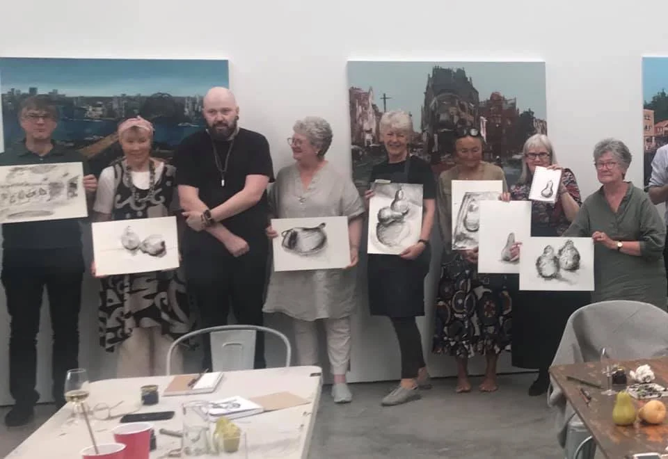 Drawing Workshop by David Middlebrook at Art Atrium