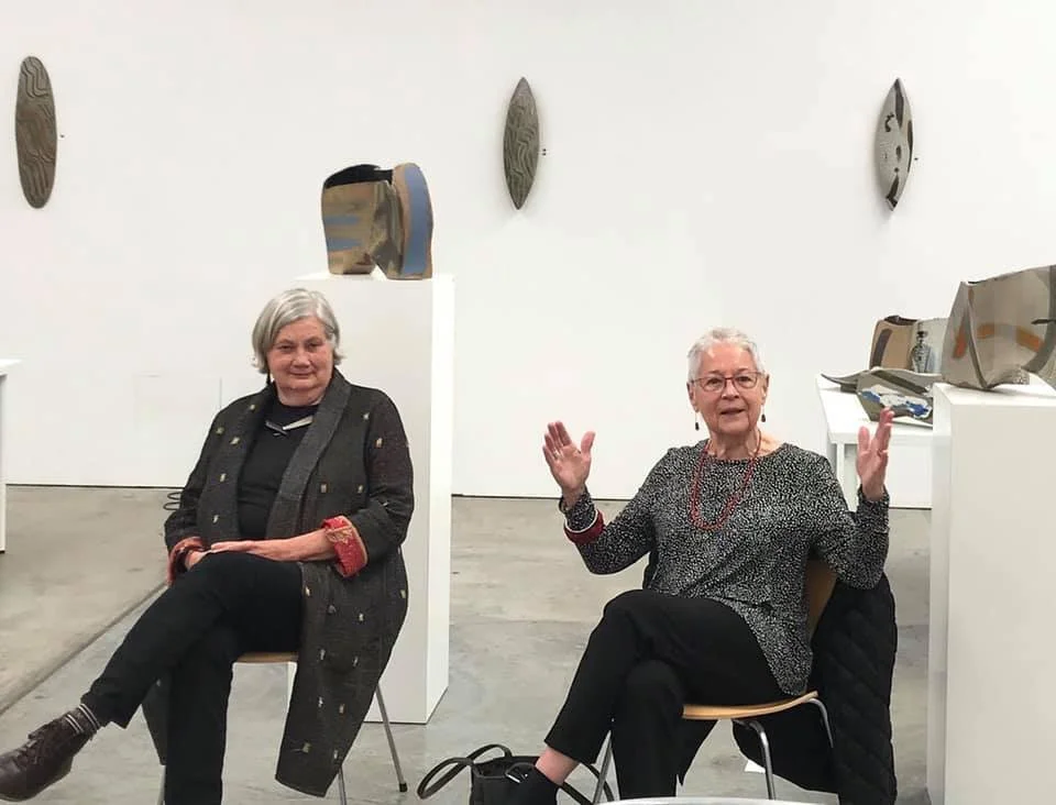 Artists in Conversation with Ros Auld and Kate Briscoe at Art Atrium