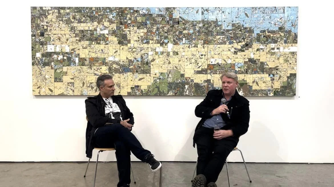 Art Atrium Artists in Conversation - Jan Cleveringa with Miguel Olmo for Jan Cleveringa’s exhibition ‘Listening to Trees’.