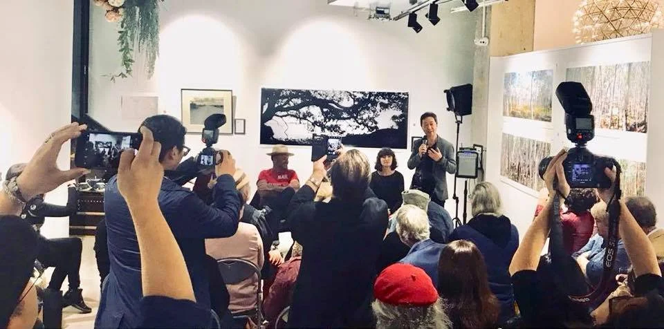 Artists in Conversation with Blak Douglas, Juno Gemes, Nain Nasr and William Yang chaired by Sandy Edwards for Diversity exhibition