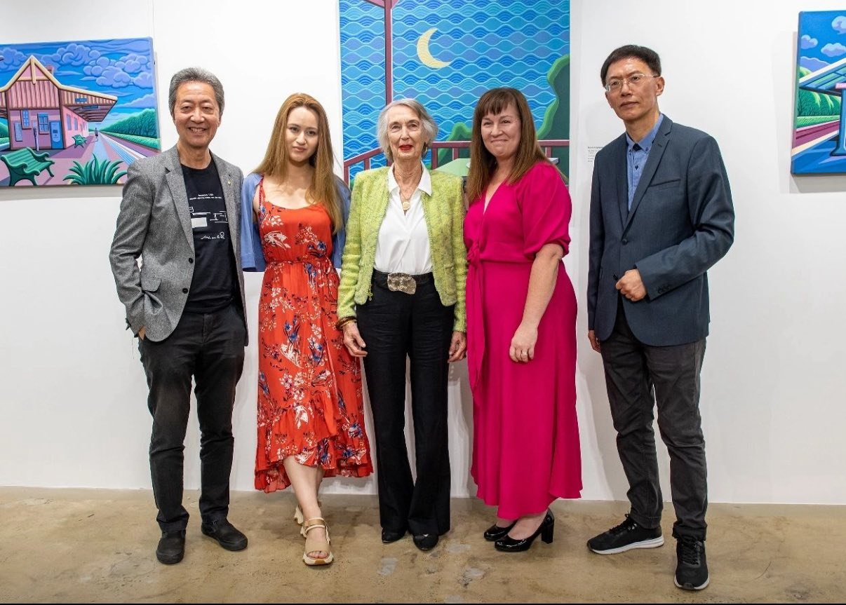 Fan Dongwang exhibition opening at Art Atrium 48 