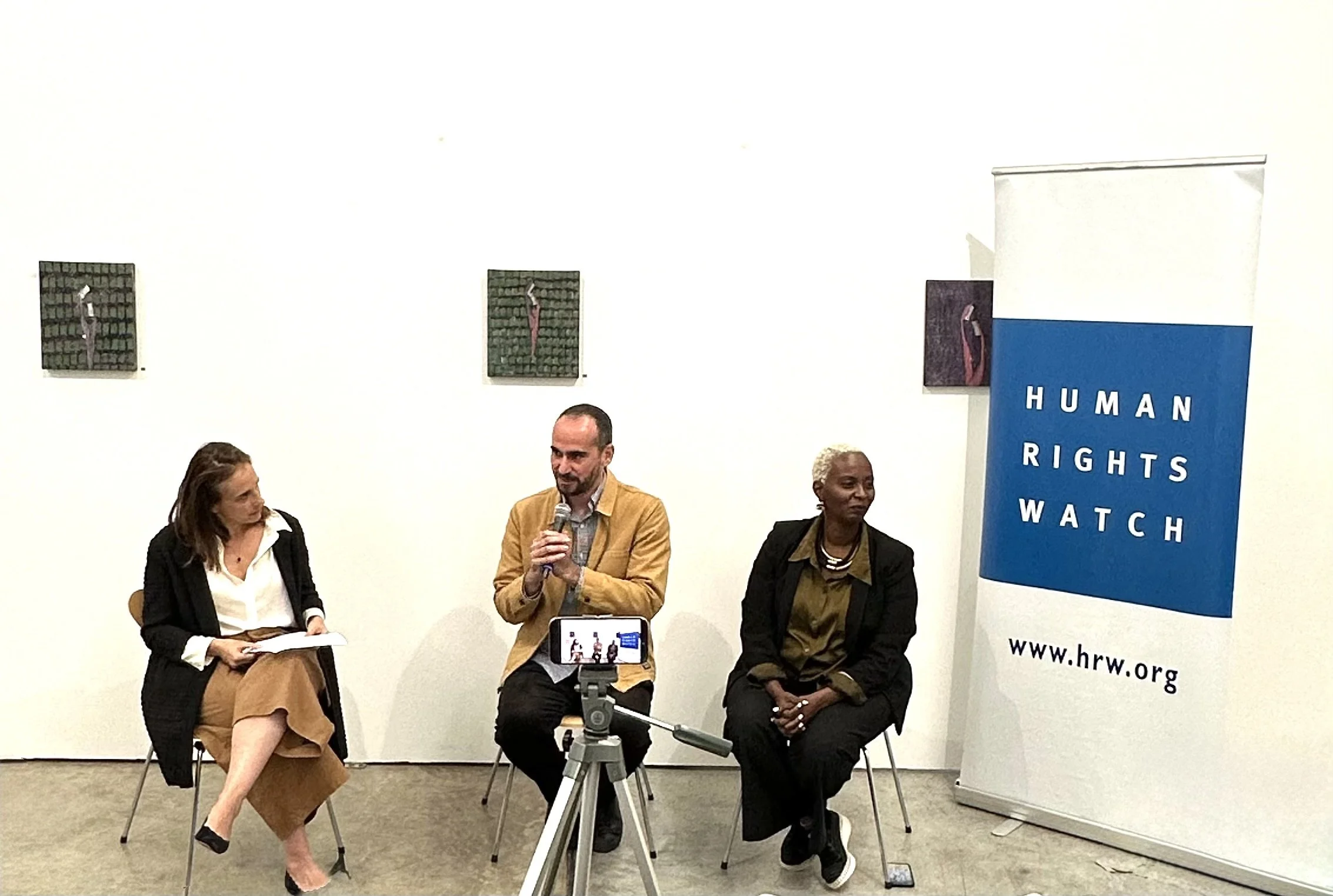 The Art of Advocacy - a collaboration between Art Atrium and Human Rights Watch at Art Atrium
