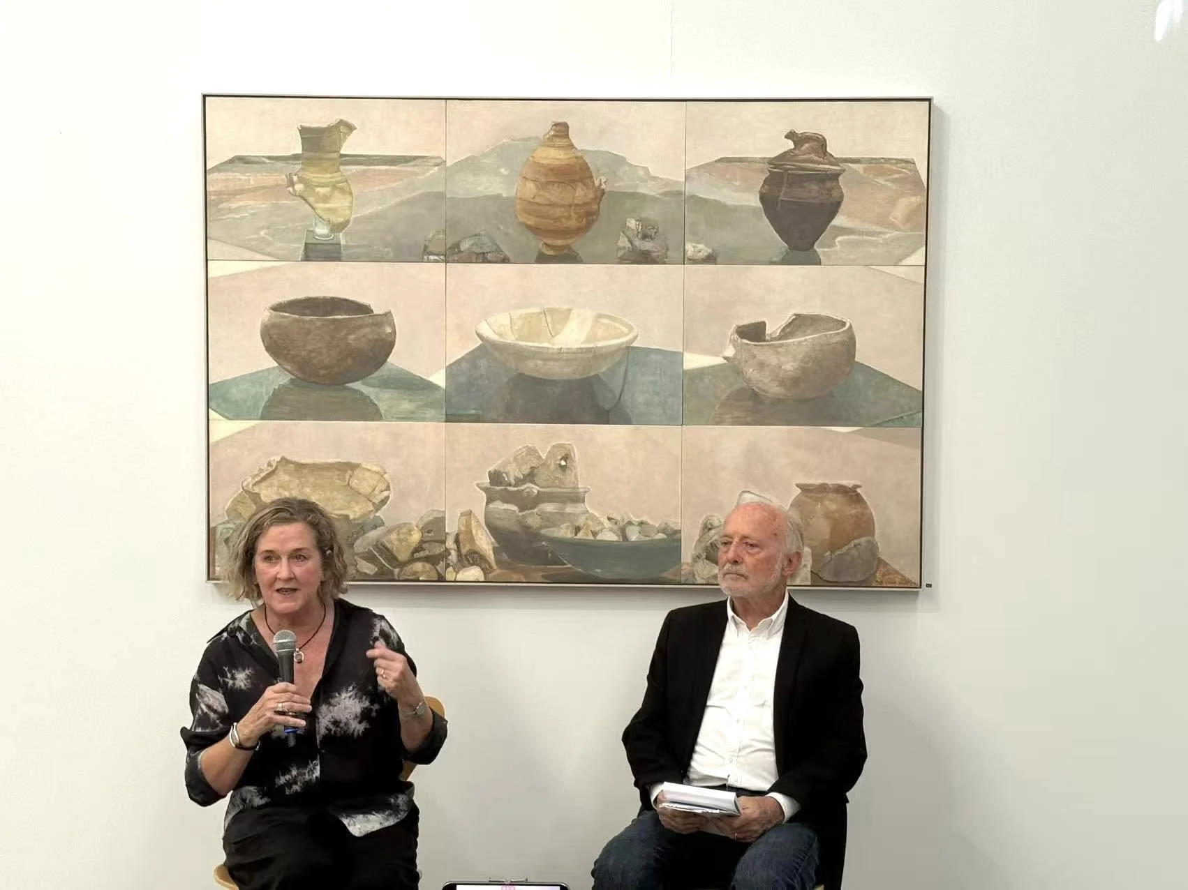 Maryanne Wick - Artist in Conversation with Ian Grant, Artist, at Art Atrium