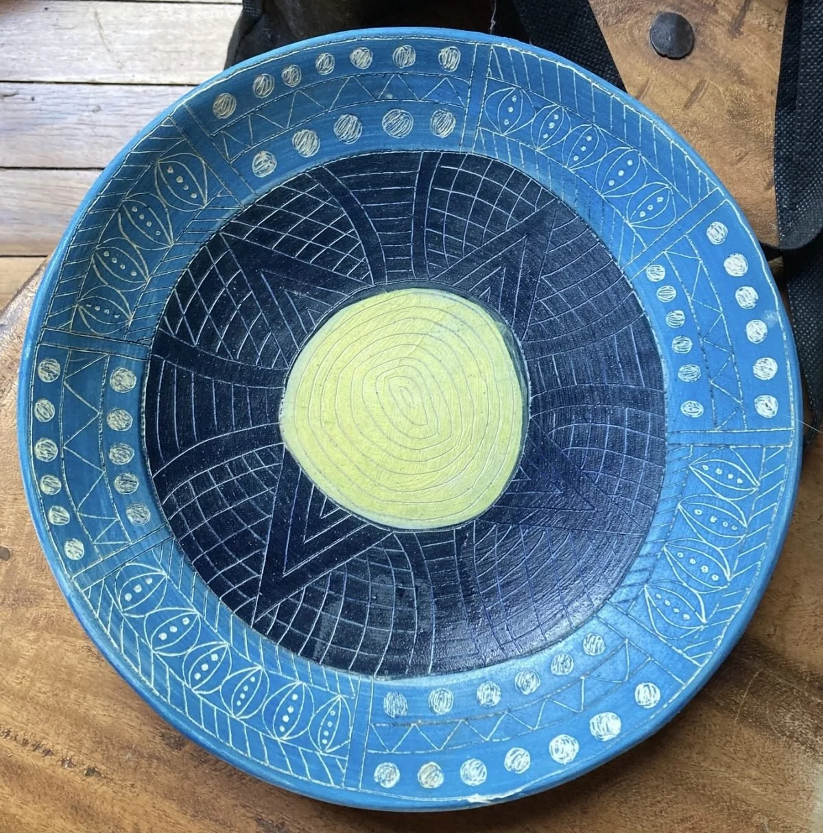 FRANCESCA PURUNTATAMERI | Untitled shallow dish 2005