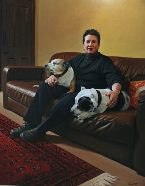 PETER SMEETH | Clover Moore with Sheba Bruno