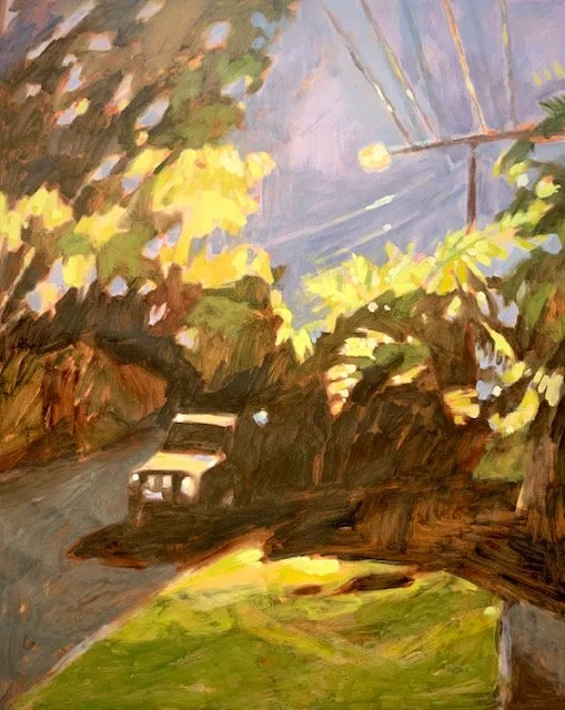 NICK FERGUSON | Car with street light