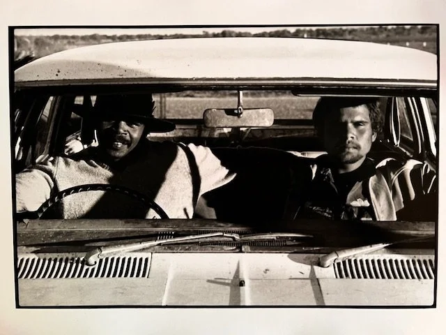 SANDY EDWARDS | Clancy Coffey (driver) and Cecil Collis (passenger) 1996