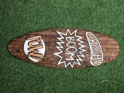 CHICO MONKS | CRASH BOOM POW Shield