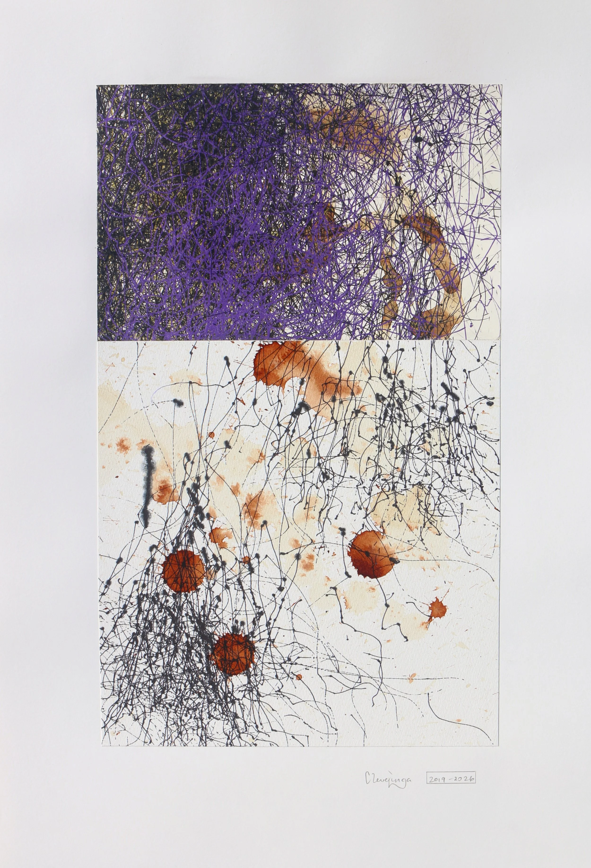 Jan Cleveringa | Purple Haze, Embers.