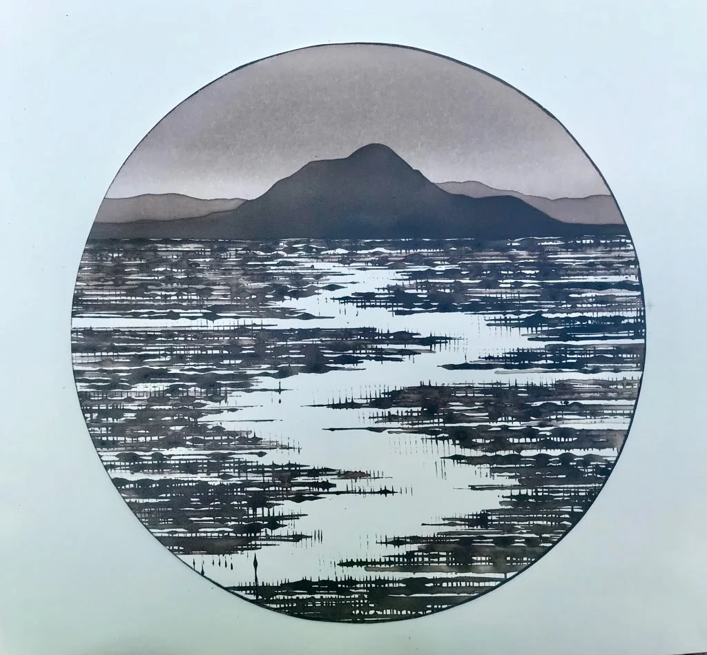 David Middlebrook  | Riverbed and Mountain