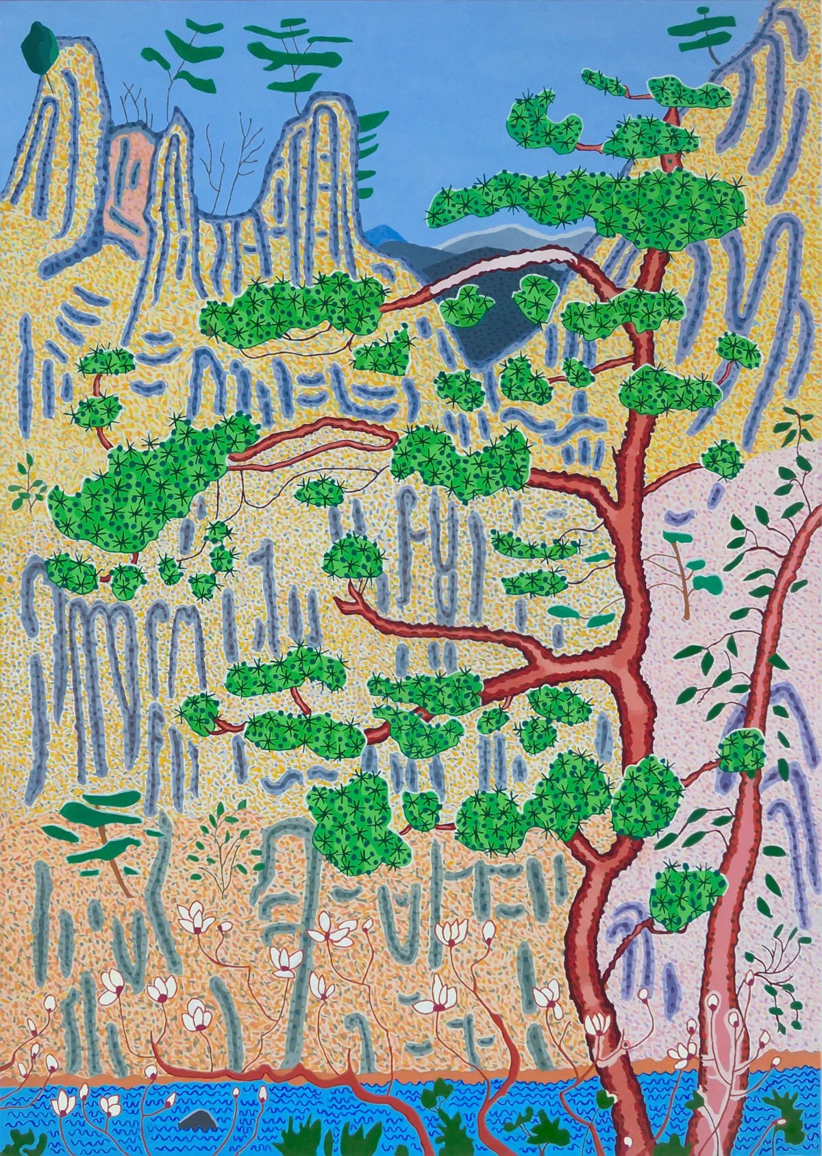 Jacqueline Balassa | Morning Shimmer – Yellow Mountain