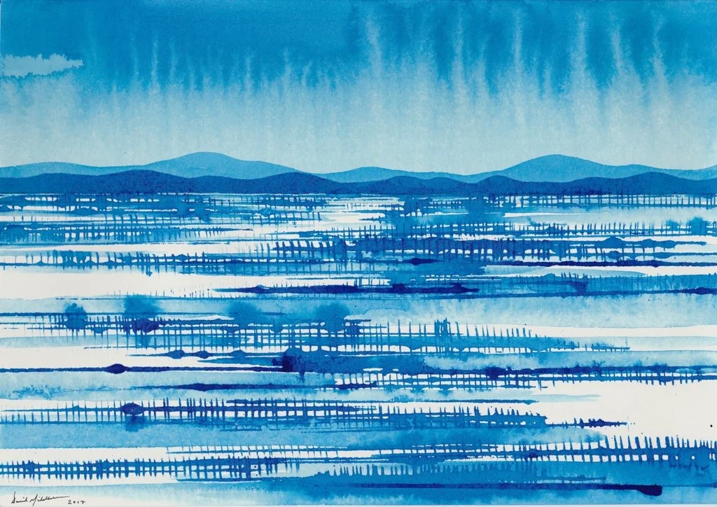 David Middlebrook | Blue Drawing Western NSW