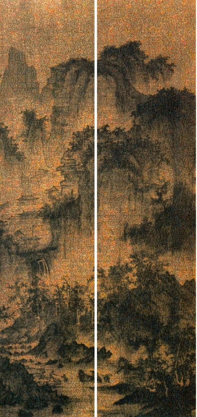 GUO JIAN | The Landscape No. 3 (Diptych)
