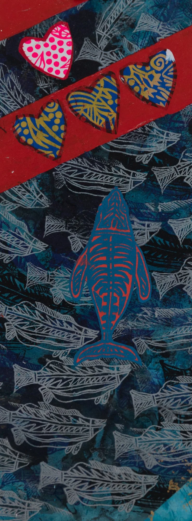 JEFFREY SAMUELS | Blue Whale 4 Hearts