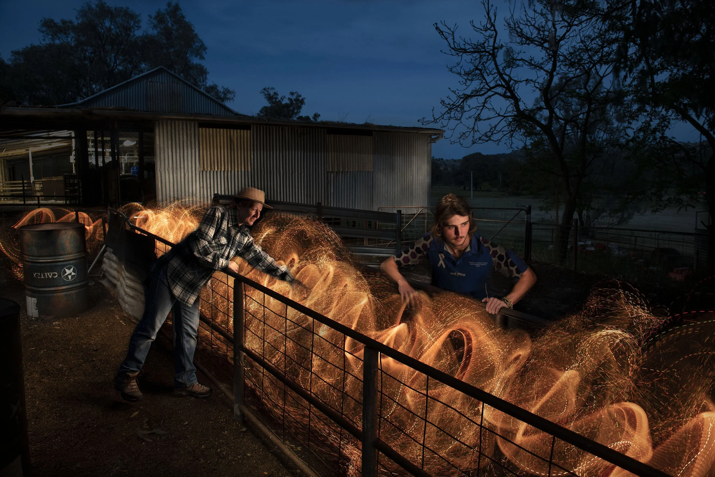 PETER SOLNESS | THE SHED #16 Fiona Howle and Jake Scott, Wyangala NSW, 2024