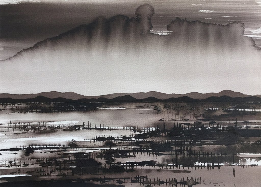DAVID MIDDLEBROOK | Approaching Storm over Mutawintji