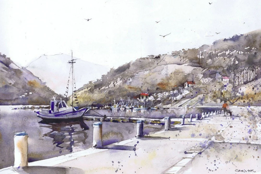 MALCOLM CARVER | Boardwalk on Telendos