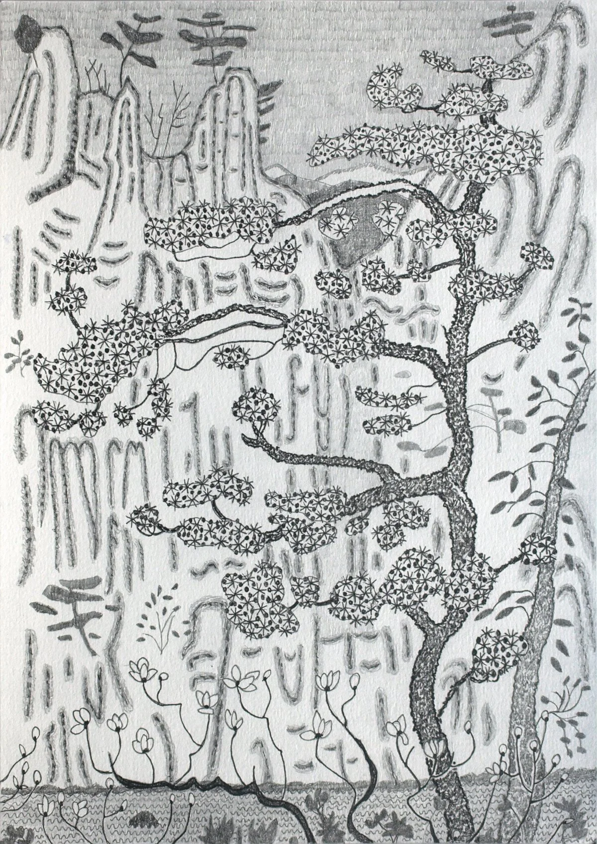 Jacqueline Balassa | Scenes from Yellow Mountain #5