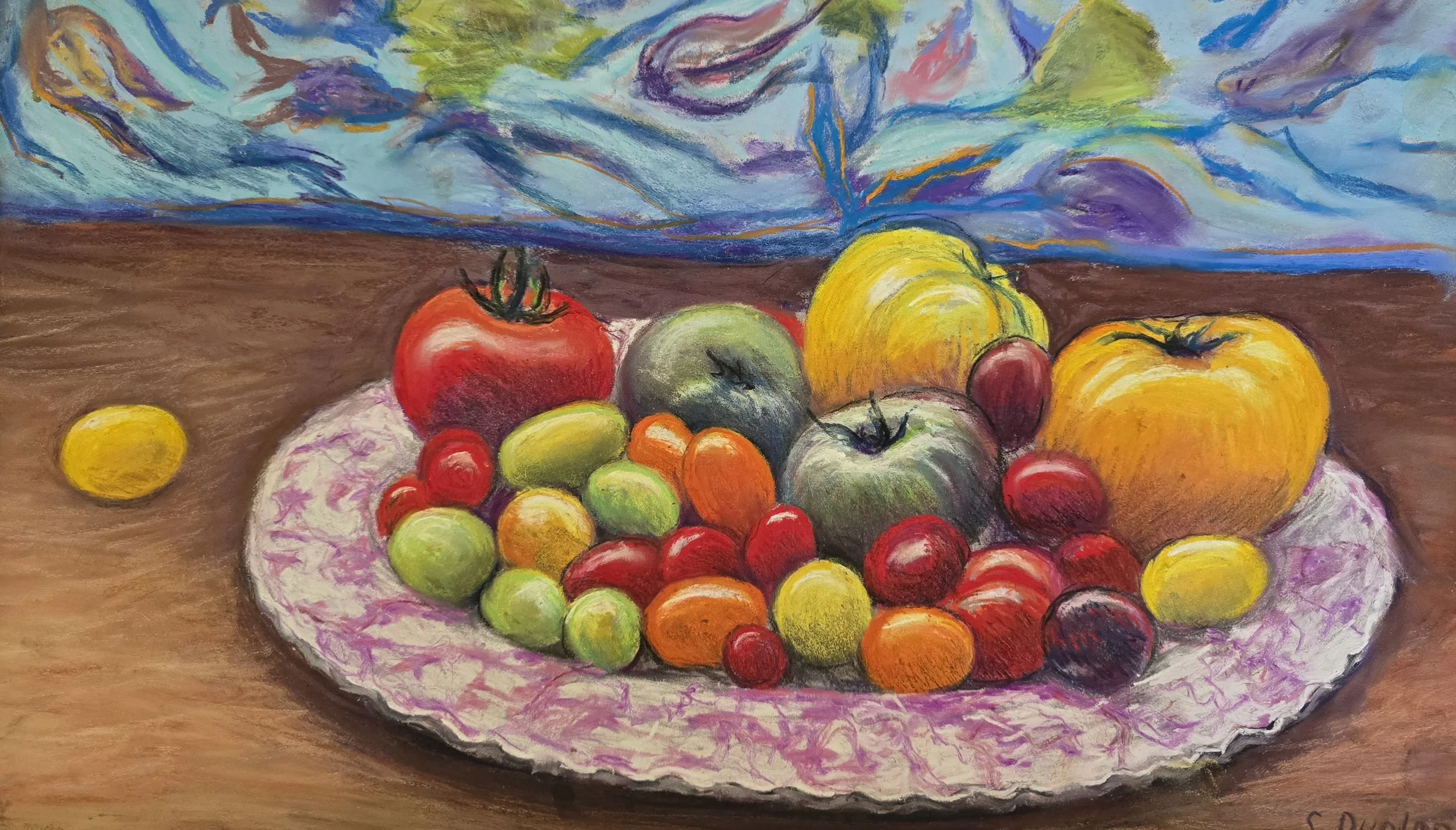 SOPHIE DUNLOP | Plate of tomatoes