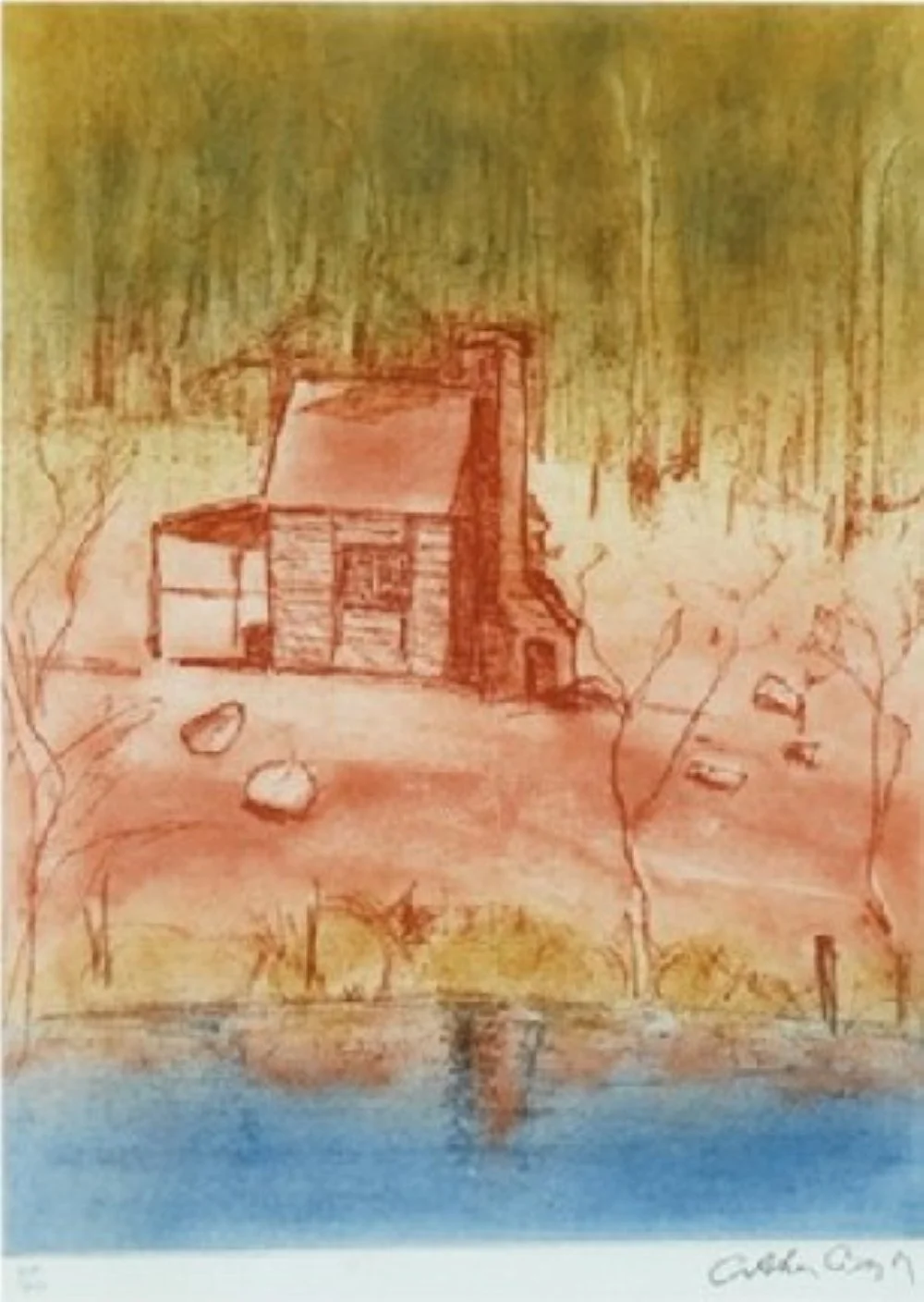 ARTHUR BOYD | Single Man’s Hut