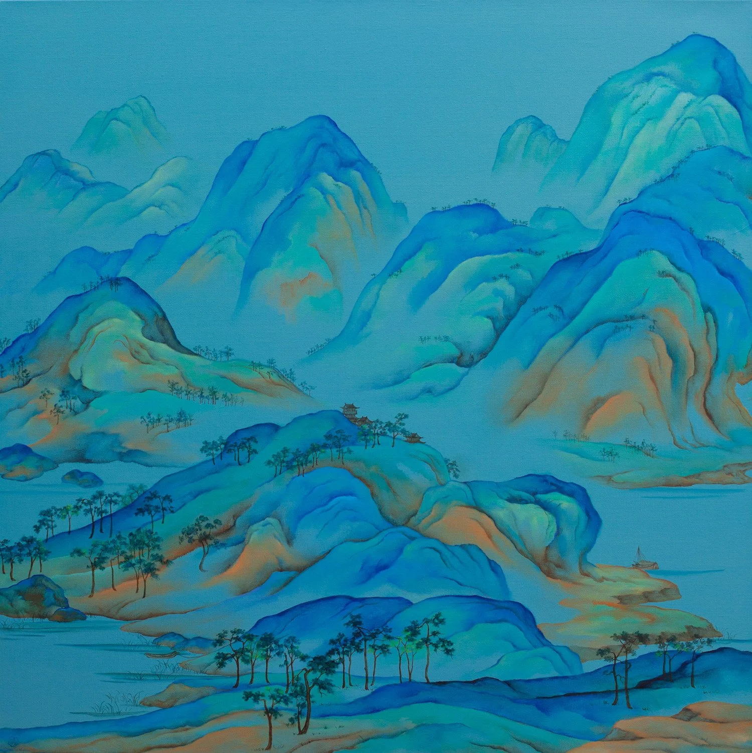 Dapeng Liu | Homeland blue 1