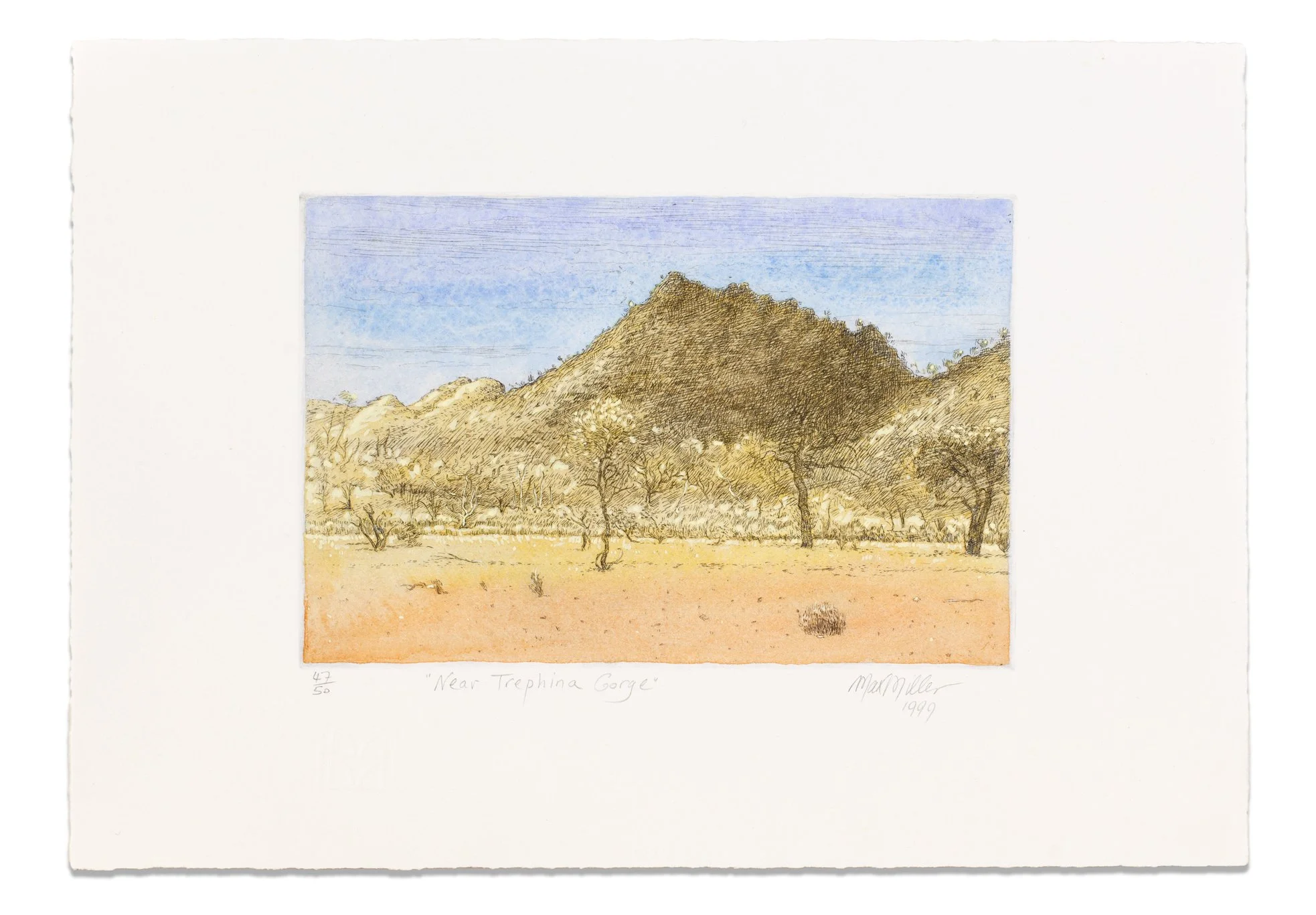 MAX MILLER | Near Trephina Gorge 1999