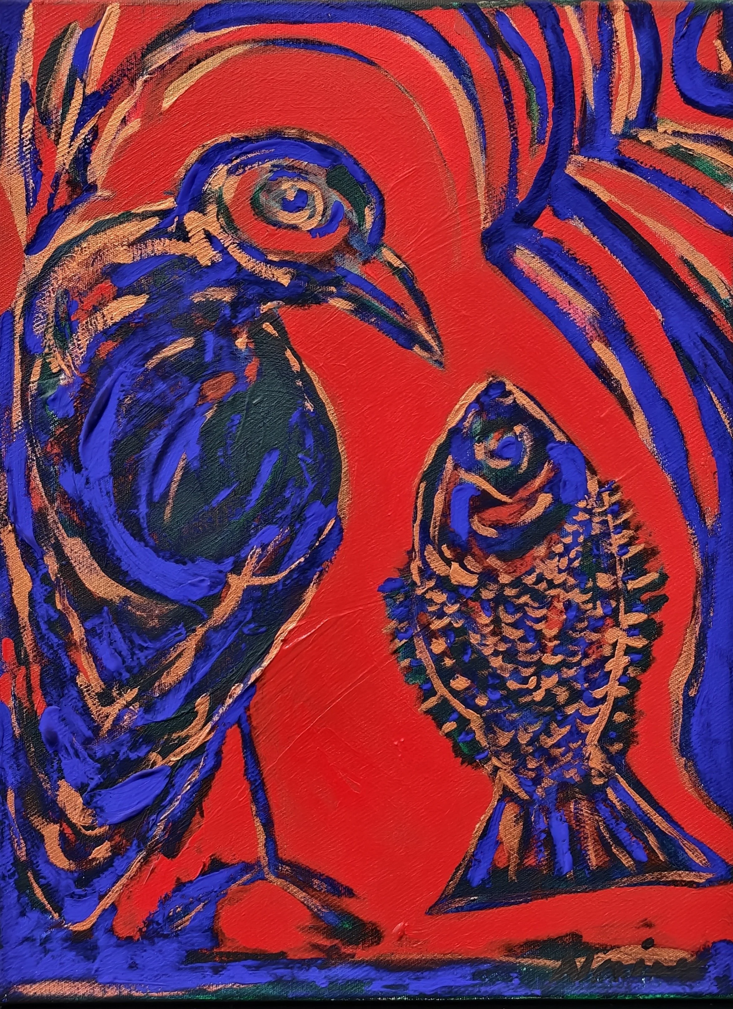 Clinton Naina | Bird & Fish Love Story #2
