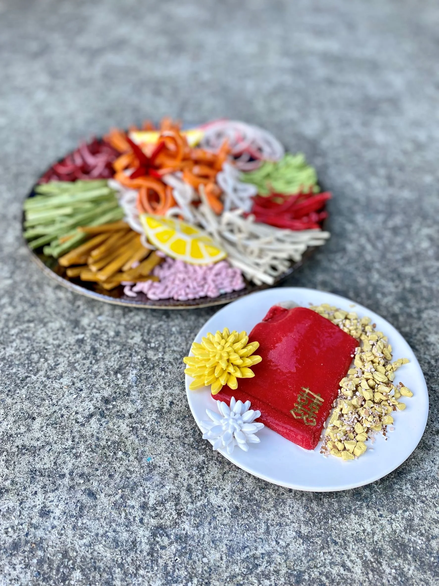 JAYANTO TAN | Yusheng (Prosperity Toss) and Angpau (Shuāngxǐ Red Packet)