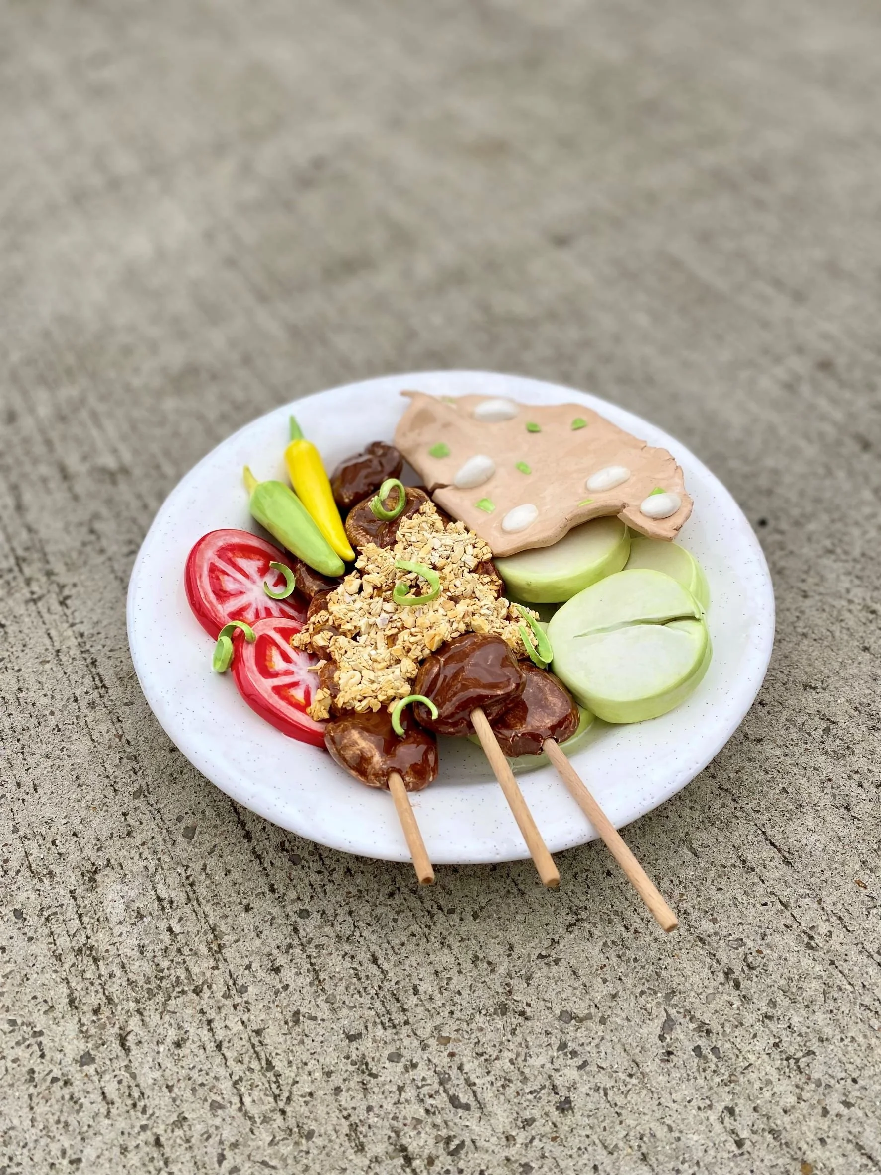 JAYANTO TAN | Sate Lontong (Satay Rice Cake)