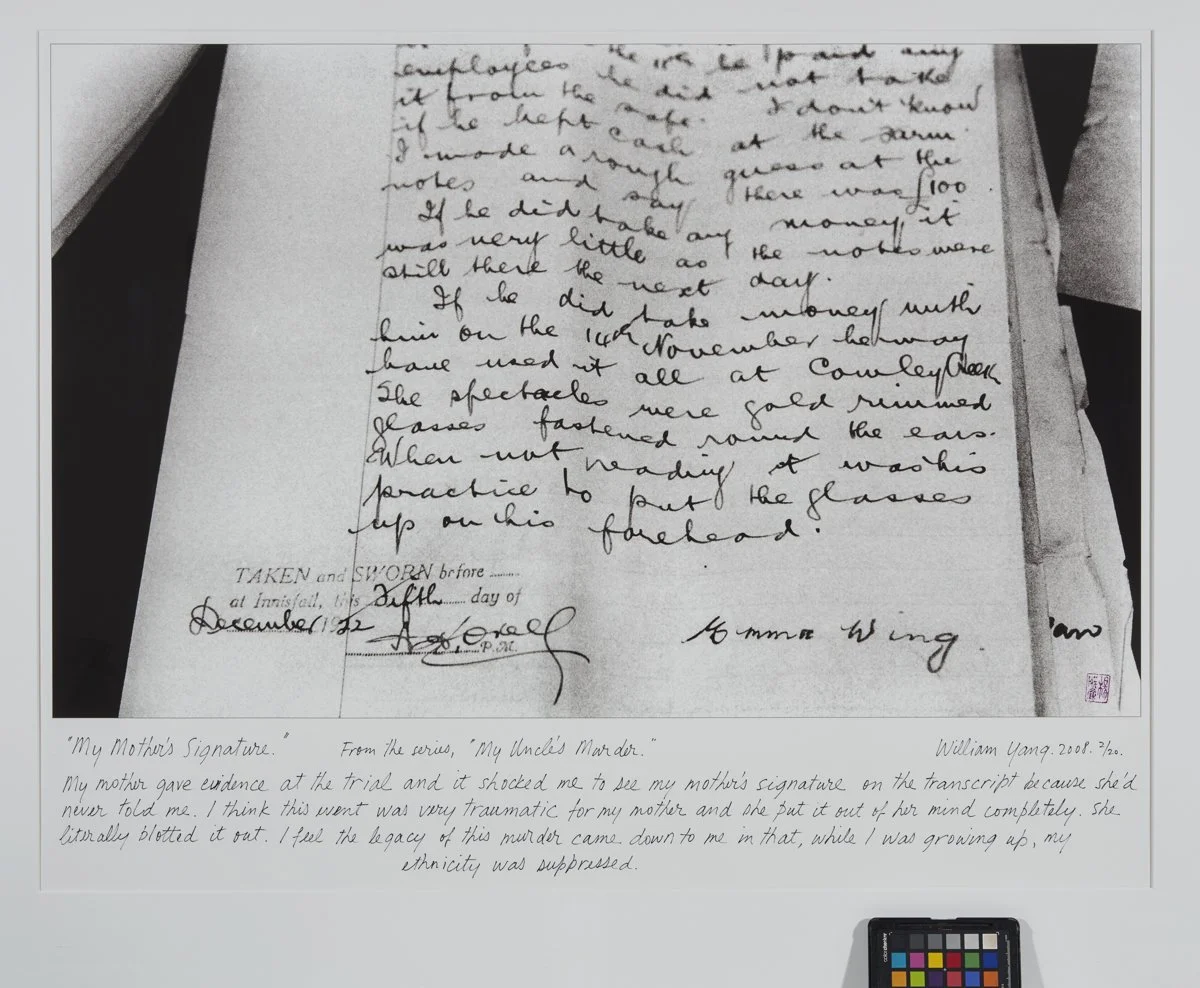 WILLIAM YANG | My Uncle’s Murder 7 – My Mother’s Signature