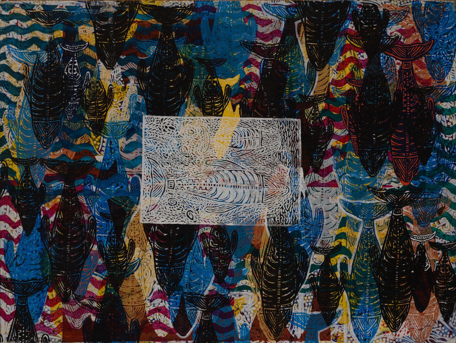 JEFFREY SAMUELS | Mob of Whales Passing