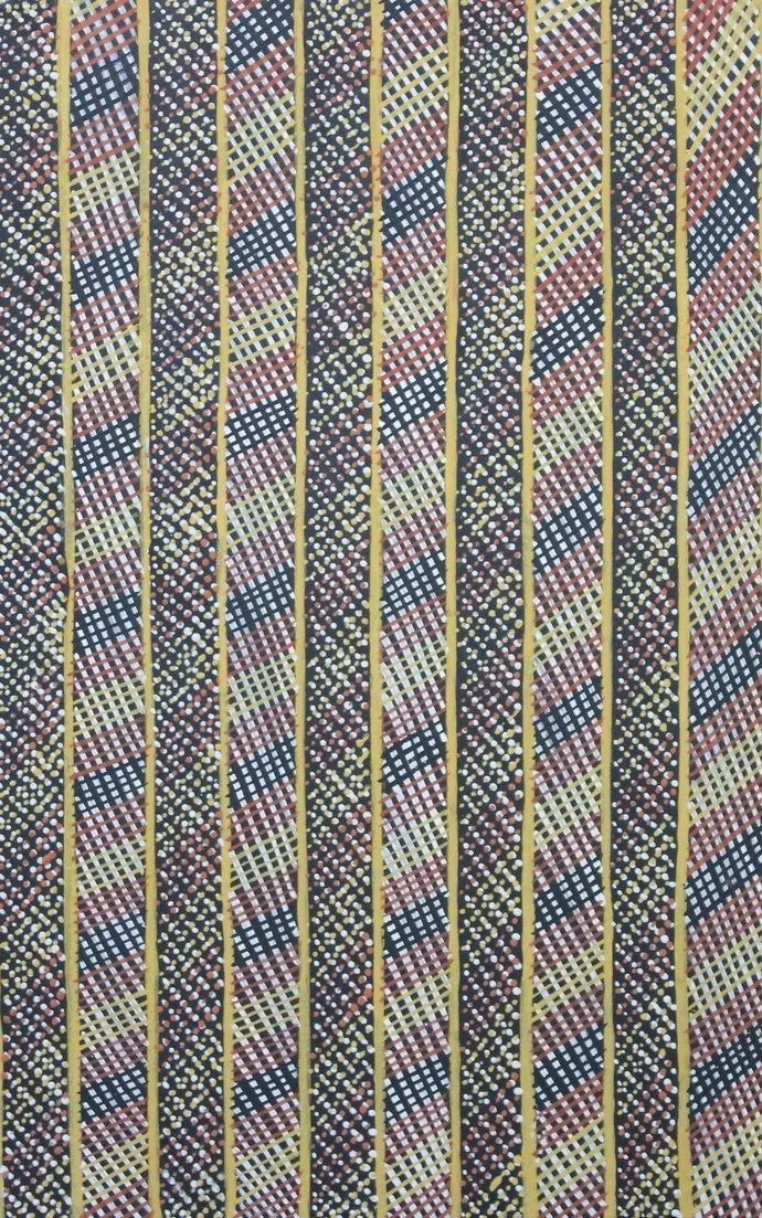 IMMACULATA TIPILOURA | Pukumani Jilamara (Body Painting Design)