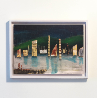 Paul Connor | Nightscape With Architectural Things #2