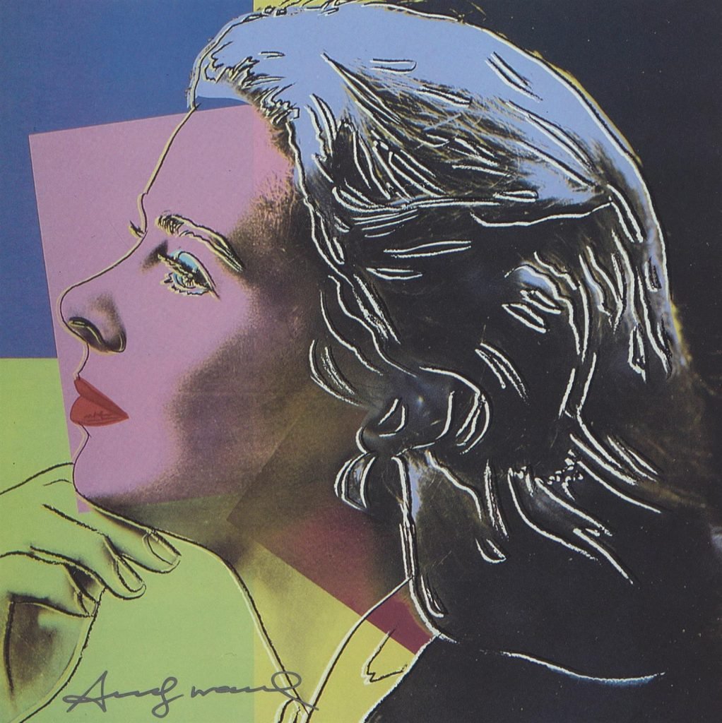 ANDY WARHOL | Ingrid Bergman 1983