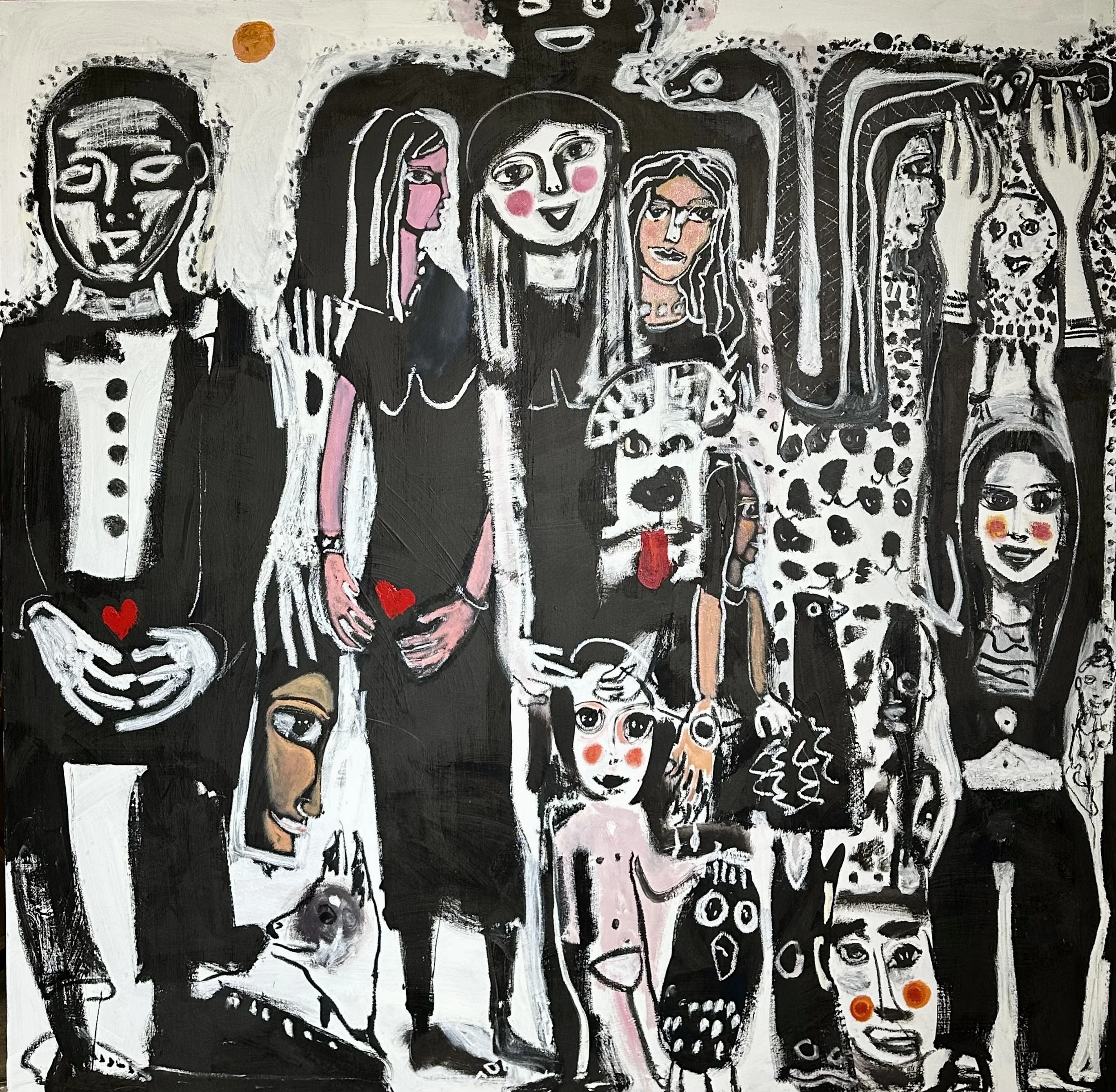 Carlos Barrios | Mostafa Azimitabar  Exhibition opening