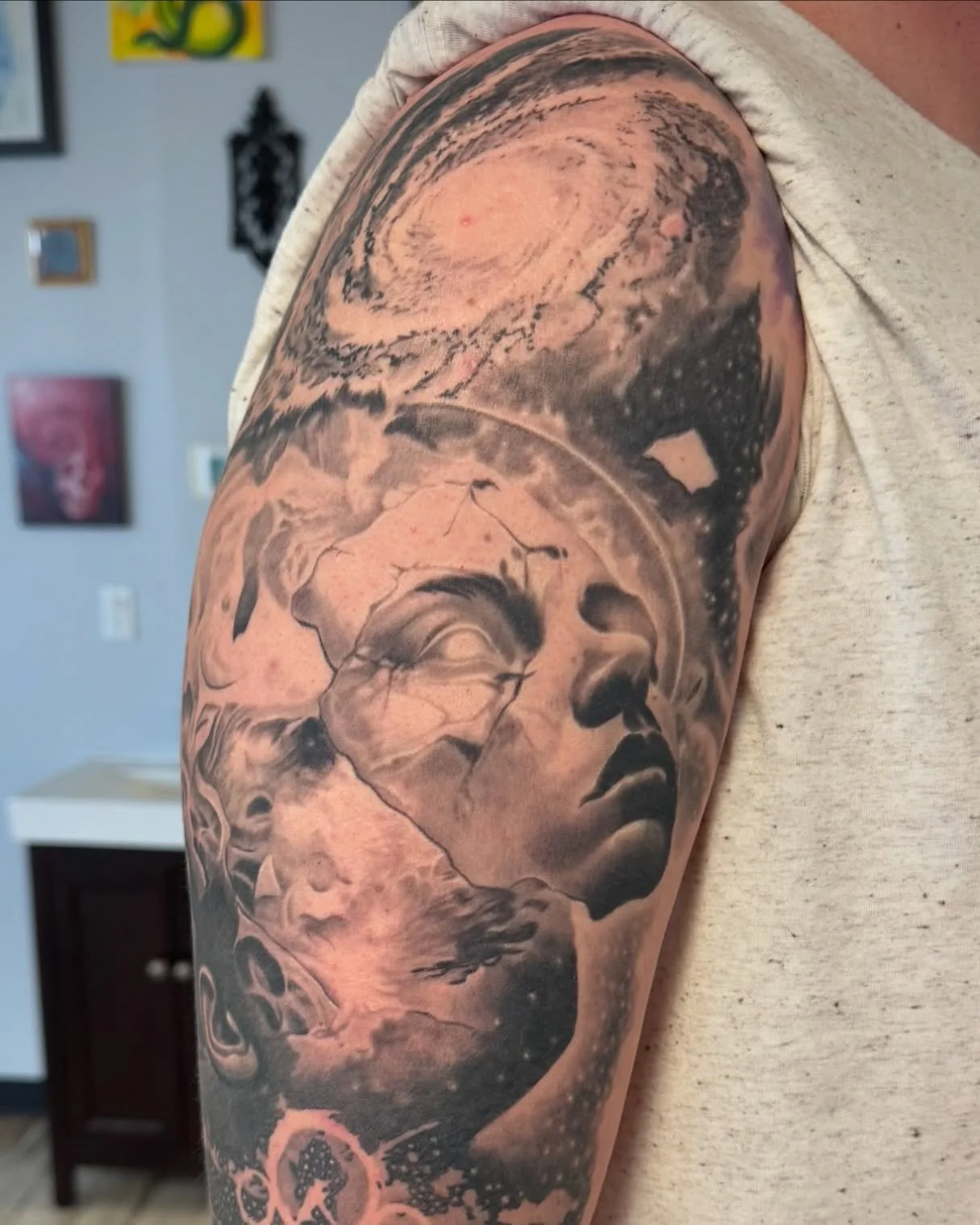 Healed space/ higher consciousness dealio!