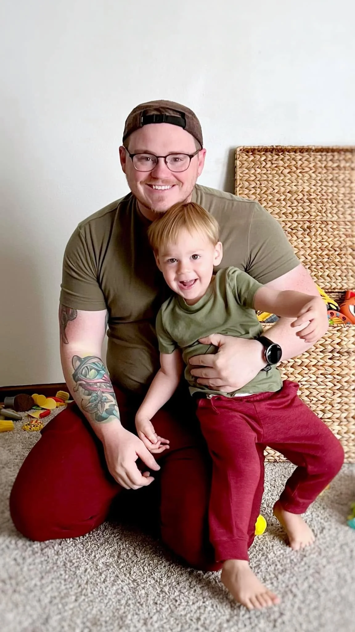 My son Killy is 2 today!! I can&rsquo;t believe how fast time flies! My wife snapped this cute photo of us a couple weeks ago and I just had to share it ☺️