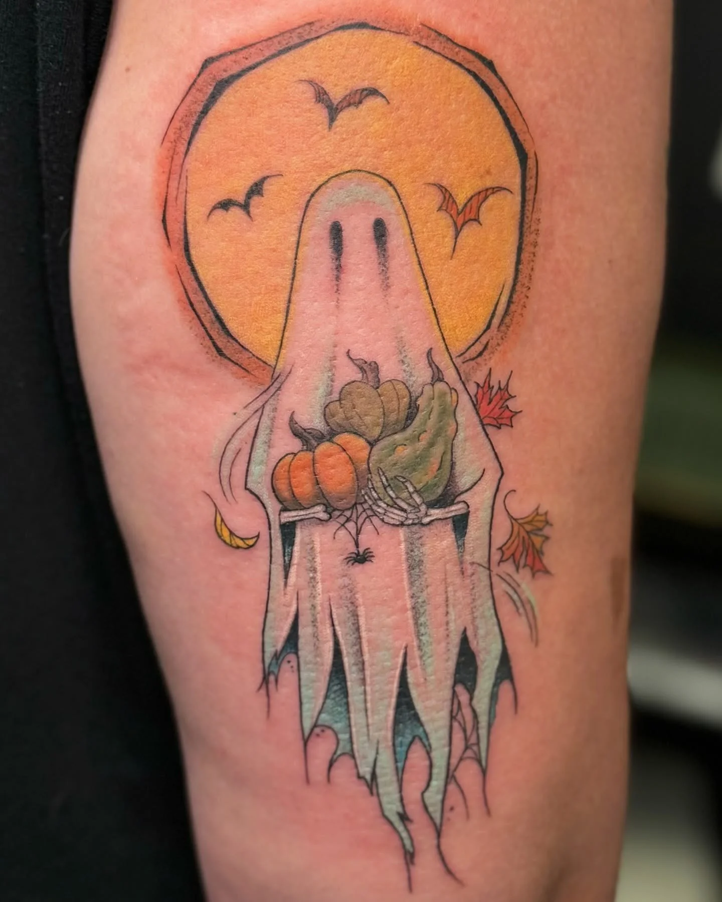 Super fun ghost I got to do recently! So happy it&rsquo;s spooky season! 👻